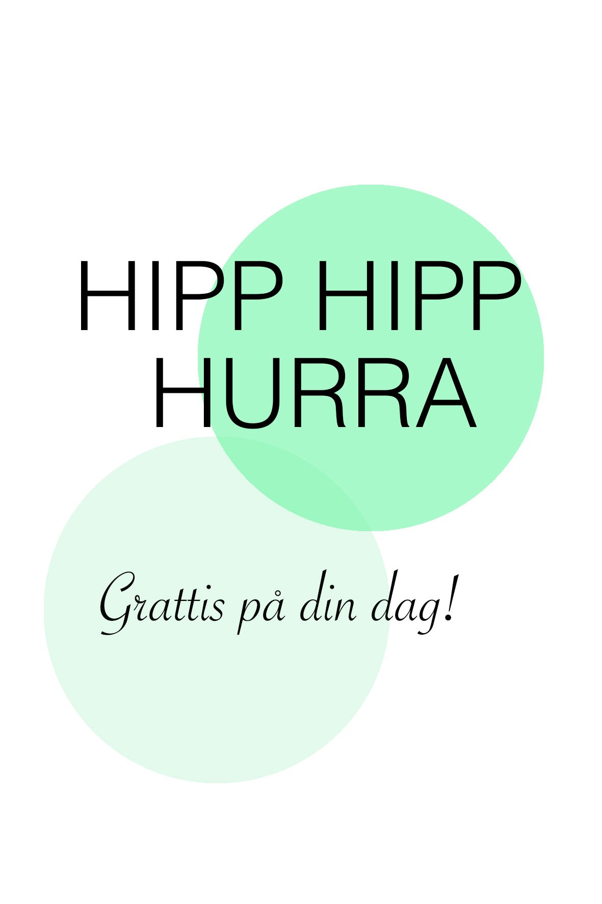 Gratulationskort